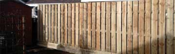 Made to Fit Wooden Fencing